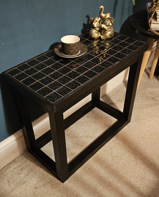 Coffee table , end table , sofa table , table , tiles , wood , glass , home